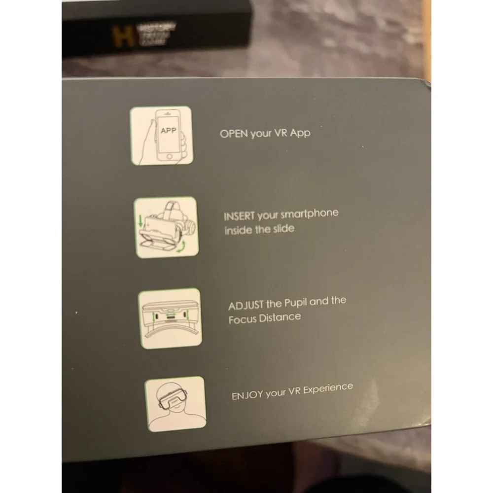 VR Shinecon SC-G04EA Virtual Reality Glasses for 4.7-7.0 inch Smartphones Black
